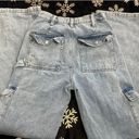 PacSun Playboy By  Ultra High Waisted Flare Carpenter Pants Photo 0