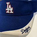 Genuine Merchandise Retro Los Angeles Dodgers Visor, made by Twins Enterprises. Perfect condition Photo 2