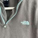 The North Face  Polartec Quarter Zip Fleece Pull Over Jacket Brown Size Large Photo 4