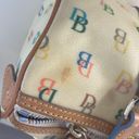 Dooney & Bourke Dooney & Burke White Monogram Barrel Purse Photo 4