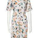 Rachel Zoe  Floral Linen Shirt Dress White Size XS Photo 0