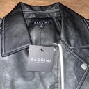 Baccini Ombré Faux Leather Jacket Photo 4