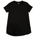 Felina  Black Cotton Short Sleeve Shirt Medium NWT Photo 2