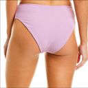 ONIA  Lavender Sabrina Bikini Bottoms Croc Texture Photo 2