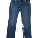 Chico's  Platinum Denim Blue Jeans Size 0.5‎ / US 6 Stretch Denim Mid Rise Photo 8