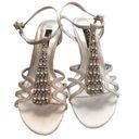 Nina  jeweled heeled sandals Photo 0