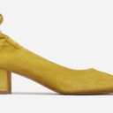 Everlane Every Day Heel in Citron Suede Photo 0