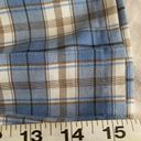 Urban Outfitters U.O.  Plaid Mini Pleated Skirt Blue & White Sz S Photo 2