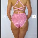 Visorant the Label Pink Mystery Rave and Festival Bodysuit Photo 3