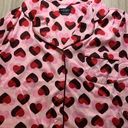 Kate Spade  Pink Heart Long Sleeved Pajamas Set Size XL Photo 4