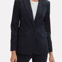 Frame Navy Variegated Corduroy Blazer Photo 0