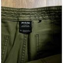 prAna  Pants Women’s 6 Olive Green Flat Front Straight Casual Pockets Outdoor EUC Photo 9