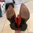 Red Cowboy Boots Size 6 Photo 1