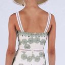 Alexis Delanna Ladder-Stitch Mermaid Dress in Green Embroidery Photo 3