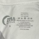 Zyia  Active White Short Sleeve Shirt Women’s Small Photo 1