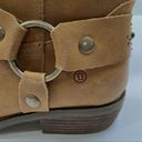 Dingo NEW  Cowboy Boots Sierra Tan Leather Harness Western Studded Brown Size 7.5 Photo 8