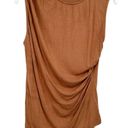 Lovers + Friends  Revolve Womens Basic Sahara Draped Tank Top Size S Brown Photo 1