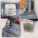 One Teaspoon  Light Wash Raw Hem Straight Leg Jeans Size 25 Petite Photo 8