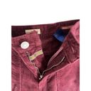 Pilcro  Anthropologie Icon Flare Corduroy Pants Women's 30 Burgundy Y2K Photo 3