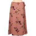 Abound  Print Faux Wrap Midi Skirt XXL NWOT Photo 3