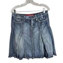 Guess Vintage  y2k  Jeans  Flare Denim Jean Skirt sz 26 Photo 0