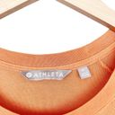 Athleta  Orange Coaster Luxe Recover Sweatshirt Sz ST Photo 1