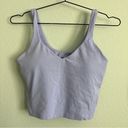 Lululemon  Dark Lavender Align Cropped Tank Top. Size 10 Photo 0