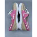 Polo  Ralph Lauren Womens Lilia Sneakers Pink Tan  10 Photo 5