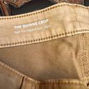 AG Adriano Goldschmied AG the quinne coated high waisted crop flare jean mustard gold size 31 Photo 8