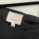 Cinq à Sept Cinq a Sept One Shoulder Tulle Puff Sleeve Black Dress Photo 9