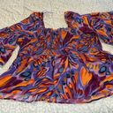 Terra & Sky  Plus Size Multicolored Blouse U14 Photo 1