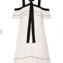 Proenza Schouler NWT. $1250  Off-the-shoulder bow crepe mini dress sz 6 Photo 4