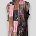 Coldwater Creek Boho Wool Patchwork Vest Photo 6