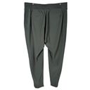 Athleta  Brooklyn Ankle Pant Lightweight Green Women Size 10 Travel Commuter Photo 1