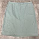 CAbi  | Blue Green Teal Pencil Skirt | Size 6 Photo 0