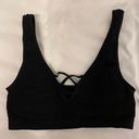 Forever 21 Black Ribbed Lounge Bra Photo 3