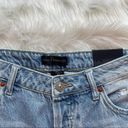 House of Harlow NWT  1960 High Rise Mom Bermuda Denim Shorts Button Fly Size 25 Photo 1