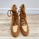 Jessica Simpson 117.  Maelyn Lace-Up Platform Wedge Hiker Boot Size 8 Photo 4