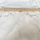 Levi's Levi’s Cuffed Capri Mid Rise White Stretch Denim Pants Jeans Sz 10 Photo 10