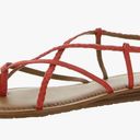 Zodiac  Yovana Strappy Braided Coral Sandals size 9 Photo 5