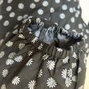 Abound NWOT  Tie Front Puff Sleeve Blouse In Olive Sarma Vintage Daisy Photo 4