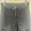 American Eagle  Super High Rise baggy wide leg black jeans size 2 Photo 1