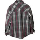 Empyre Kiva Flannel Shacket lined Jacket Gray Plaid Oversized size xl barn chore Photo 2