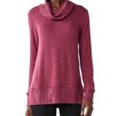 Nine West Women's  Fuzzy Long Sleeve Cowlneck Top Wine Red Sweater Size XL Photo 0