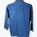 Cabin creek  Vintage Womens Blue Denim Button Shirt Jacket PM Photo 6