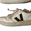 VEJA V-10 Extra White Black Low Top Casual Size US 6 Sneakers. Photo 3