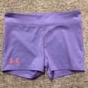 Under Armour Purple  Spandex Shorts Photo 0