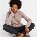 Madewell  Donegal Evercrest Turtleneck Sweater Pink Size XXL Photo 0