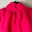 ZARA  Hot Pink Poplin Cotton Bow Sleeveless Blouse Size Medium Photo 4