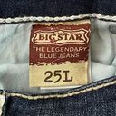 Big star NWT  1974 Brigette Slim Straight Size 25R Leg Stretch  Denim Photo 6